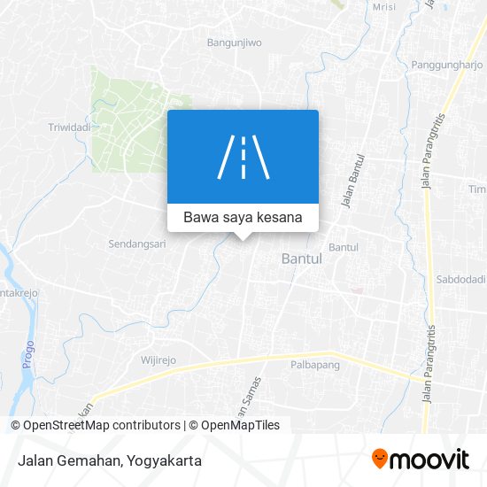 Peta Jalan Gemahan