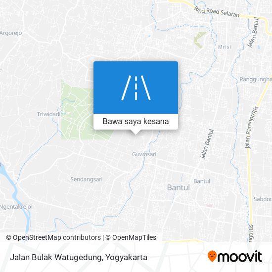 Peta Jalan Bulak Watugedung