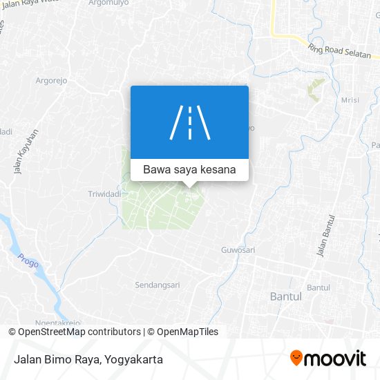 Peta Jalan Bimo Raya