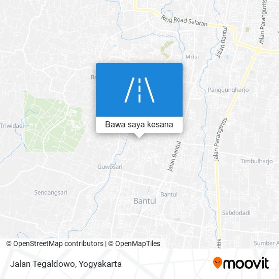 Peta Jalan Tegaldowo