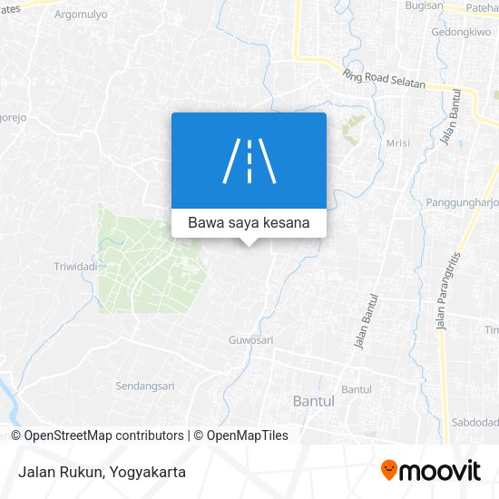 Peta Jalan Rukun