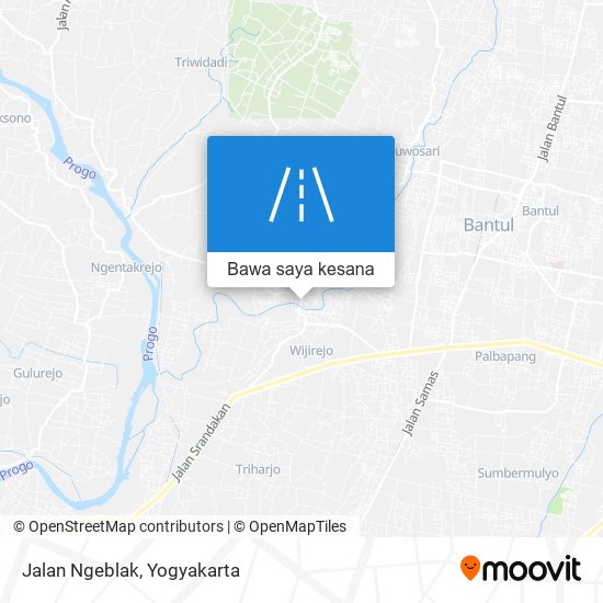 Peta Jalan Ngeblak