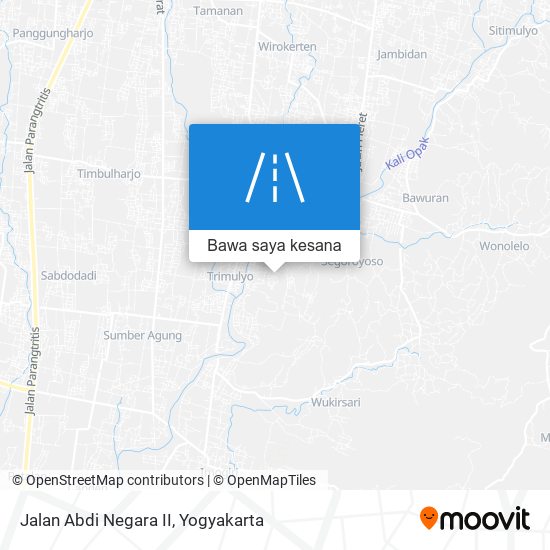 Peta Jalan Abdi Negara II