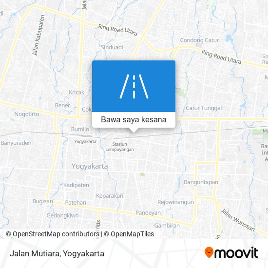 Peta Jalan Mutiara