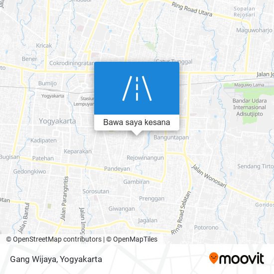 Peta Gang Wijaya