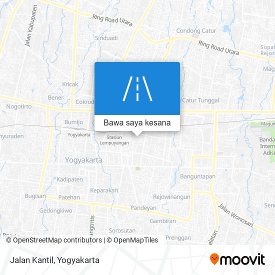 Peta Jalan Kantil