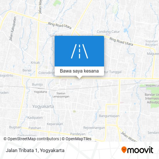 Peta Jalan Tribata 1