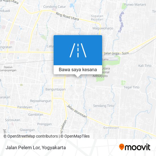 Peta Jalan Pelem Lor