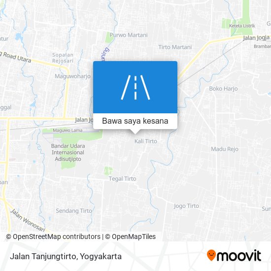 Peta Jalan Tanjungtirto