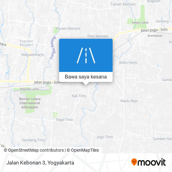 Peta Jalan Kebonan 3