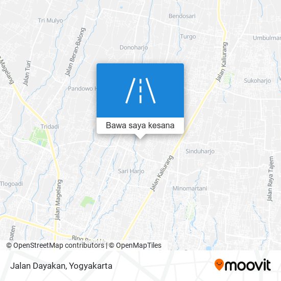 Peta Jalan Dayakan