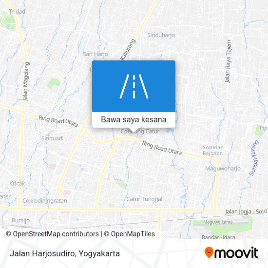 Peta Jalan Harjosudiro