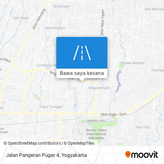 Peta Jalan Pangeran Puger 4