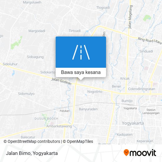 Peta Jalan Bimo