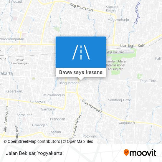 Peta Jalan Bekisar