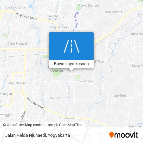 Peta Jalan Pelda Njunaedi