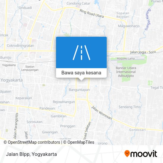 Peta Jalan Blpp