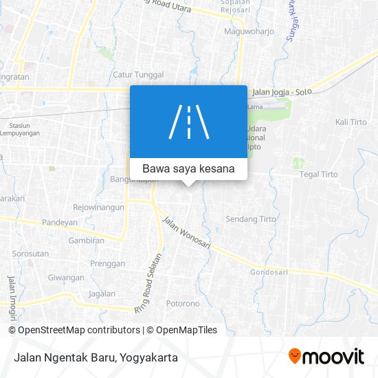 Peta Jalan Ngentak Baru