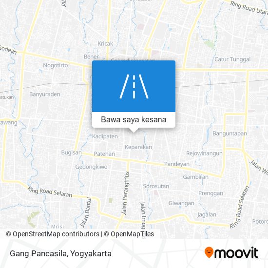 Peta Gang Pancasila