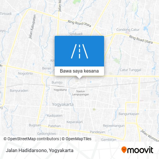 Peta Jalan Hadidarsono