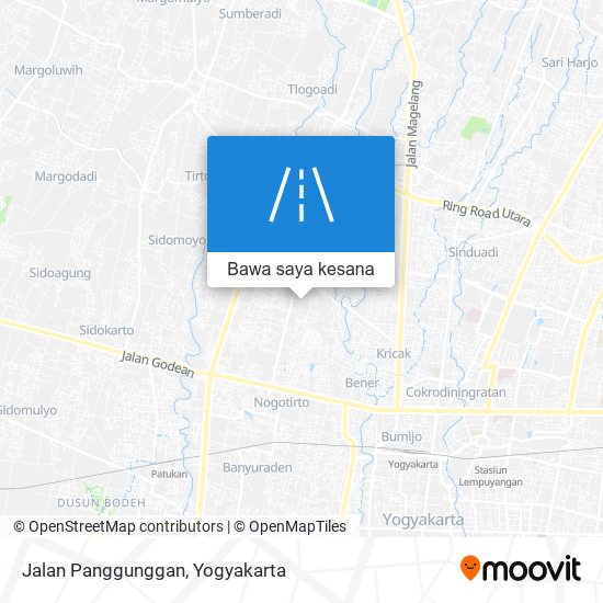 Peta Jalan Panggunggan