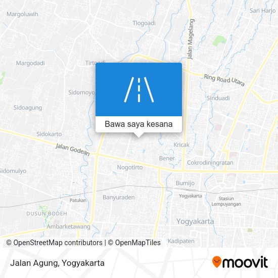 Peta Jalan Agung