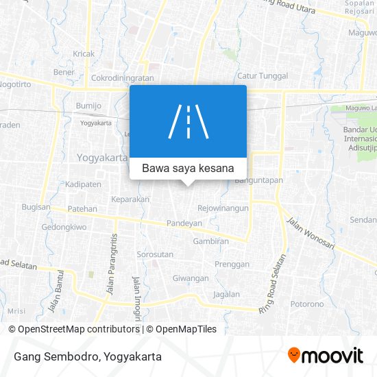 Peta Gang Sembodro