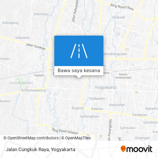 Peta Jalan Cungkuk Raya