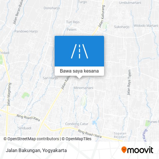 Peta Jalan Bakungan