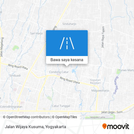 Peta Jalan Wijaya Kusuma