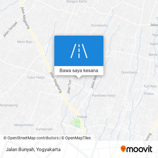 Peta Jalan Bunyah