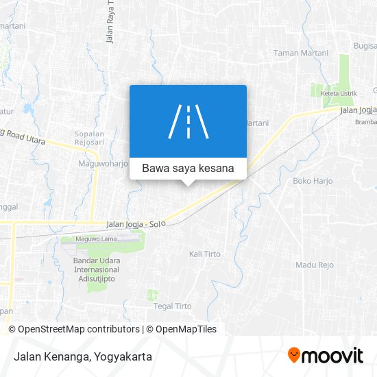 Peta Jalan Kenanga