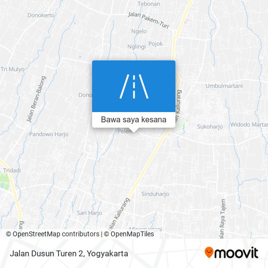 Peta Jalan Dusun Turen 2