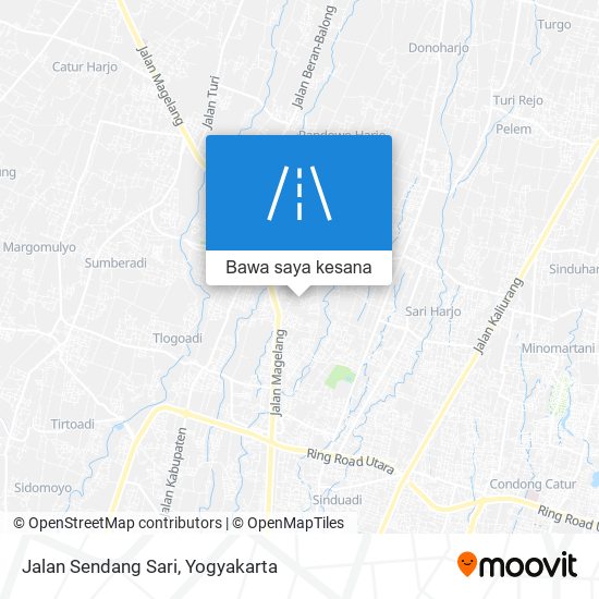 Peta Jalan Sendang Sari