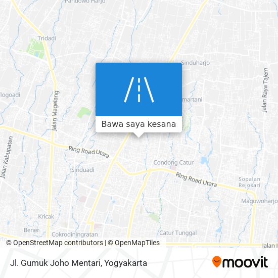 Peta Jl. Gumuk Joho Mentari