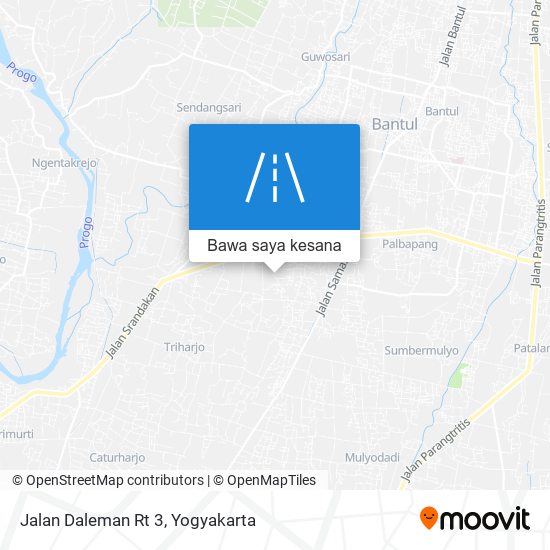 Peta Jalan Daleman Rt 3