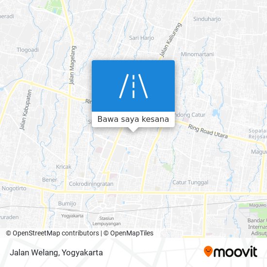 Peta Jalan Welang