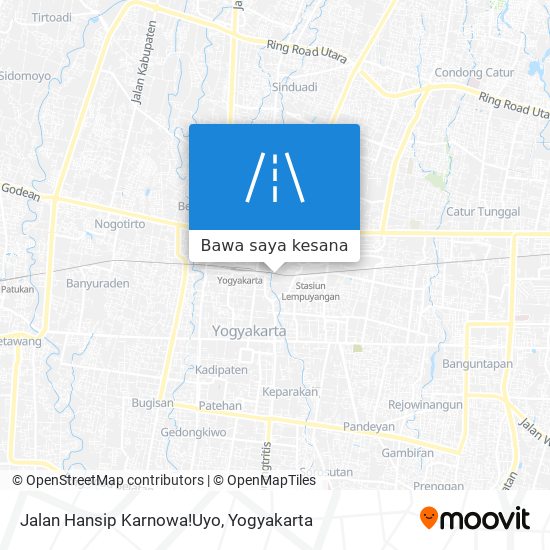 Peta Jalan Hansip Karnowa!Uyo