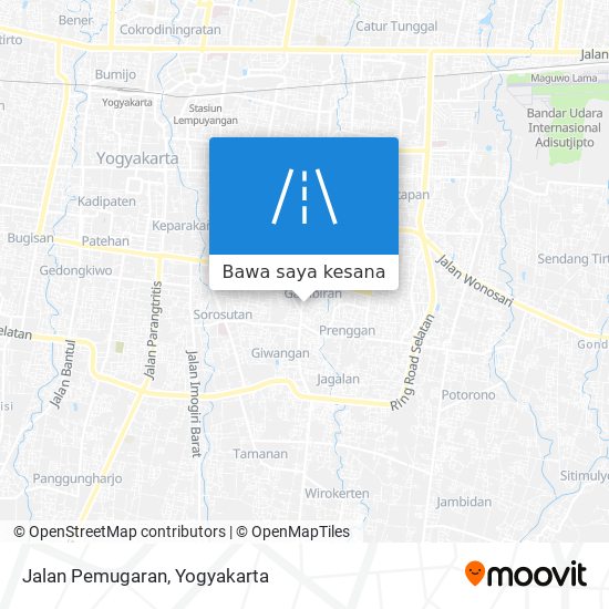 Peta Jalan Pemugaran