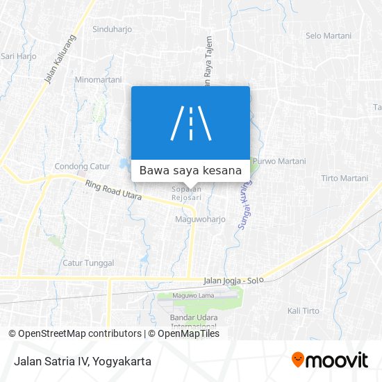 Peta Jalan Satria IV