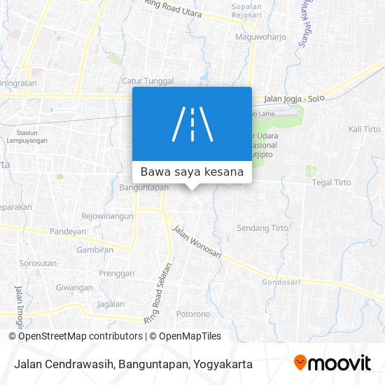 Peta Jalan Cendrawasih, Banguntapan