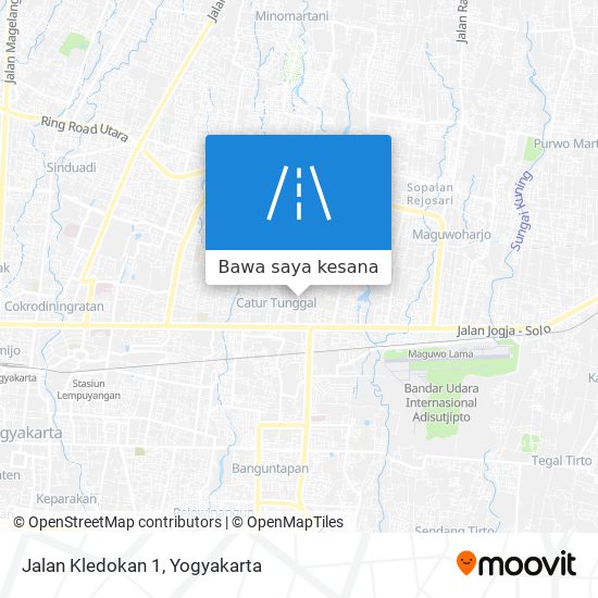 Peta Jalan Kledokan 1