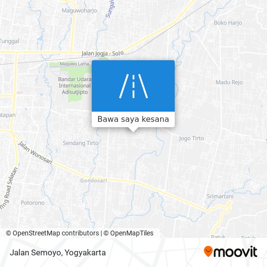 Peta Jalan Semoyo