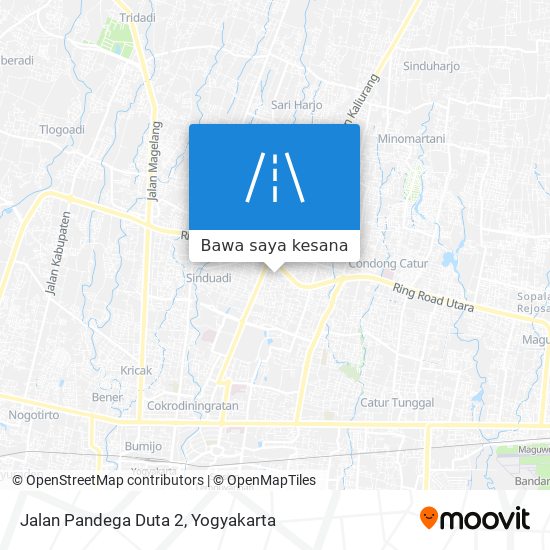 Peta Jalan Pandega Duta 2