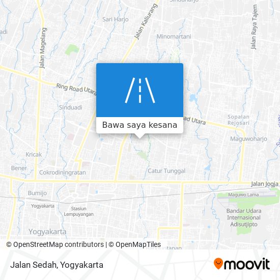 Peta Jalan Sedah