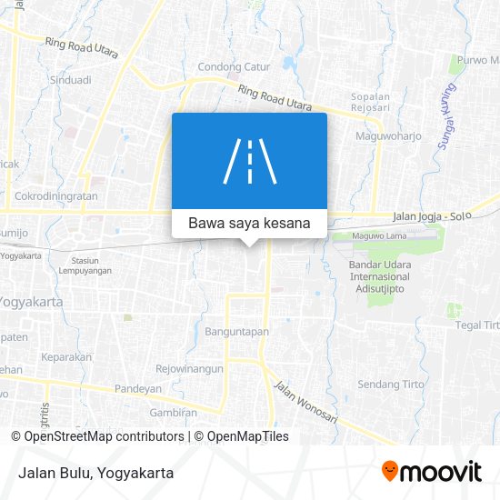 Peta Jalan Bulu