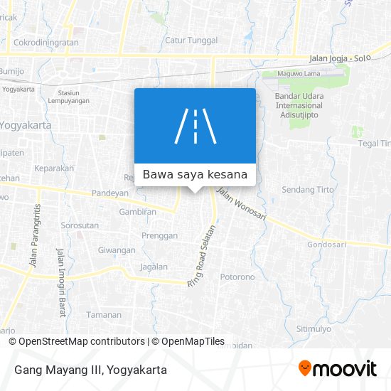 Peta Gang Mayang III