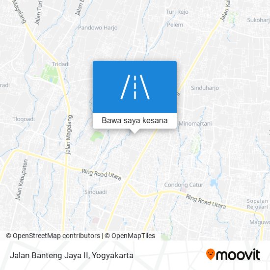 Peta Jalan Banteng Jaya II