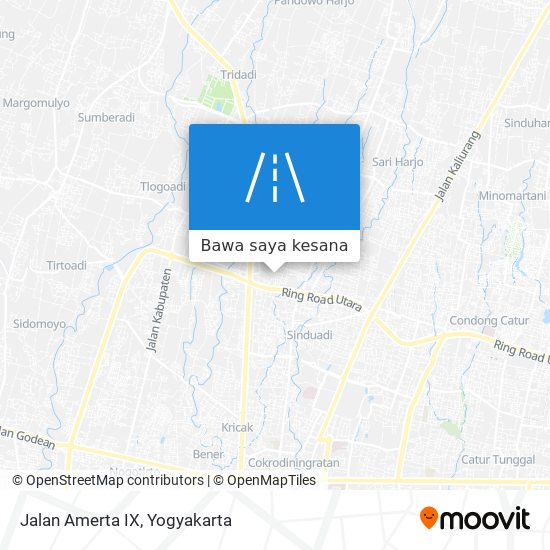 Peta Jalan Amerta IX