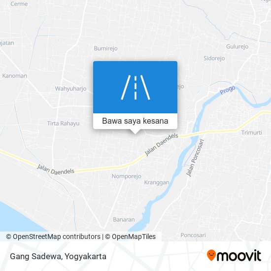 Peta Gang Sadewa